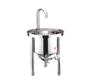 Water pressure rice washing machine