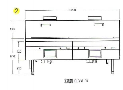 Double-head Fried Stove(图2)